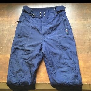 Navy Ski Snow Pants